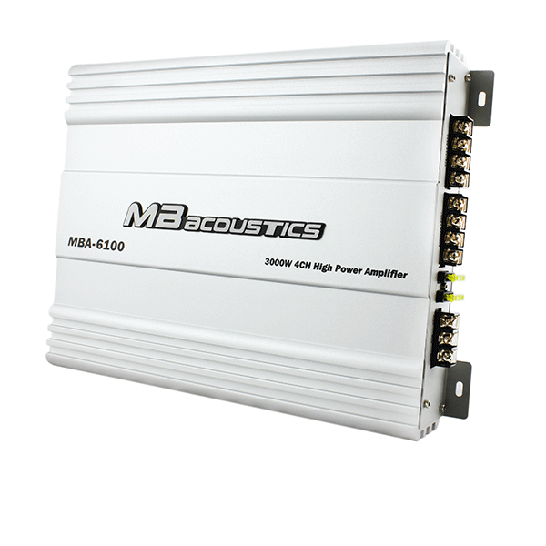 MBacoustics MBA-6100 آمپلی فایر چهار کانال ام بی آکوستیک