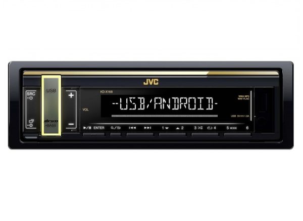 JVC KD-X168M پخش جی وی سی