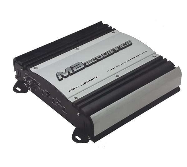 MBacoustics MBA-1100MPX آمپلی فایر دو کانال ام بی آکوستیک