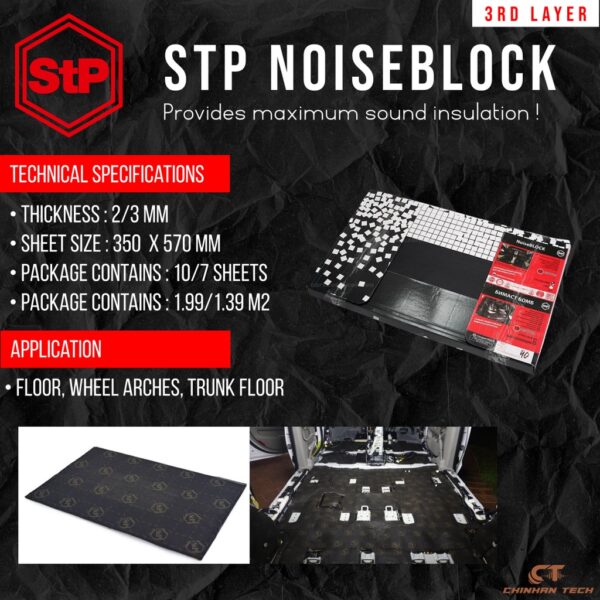 STP Noise Block ورق دمپینگ