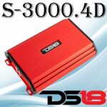 DS18 S-3000.4D آمپلی فایرچهار کانال دی اس 18